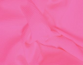 Cerise Pink - Cotton Corduroy 8 Wale Fabric Material - 144cm (56") wide