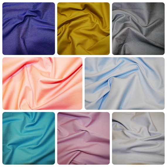 Yarn Dyed Stretch Denim 7.5oz Fabric 100% Cotton Material - Etsy UK