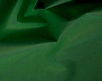 Bottle Green - Ripstop Fabric - Plain Solid Colours - Material - 59" (150cm) wide - Rip-Stop Polyester
