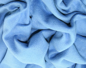 Hyacinth Blue - Polar Fleece Fabric - Metre/Half - Anti Pil - 59" (150cm) wide