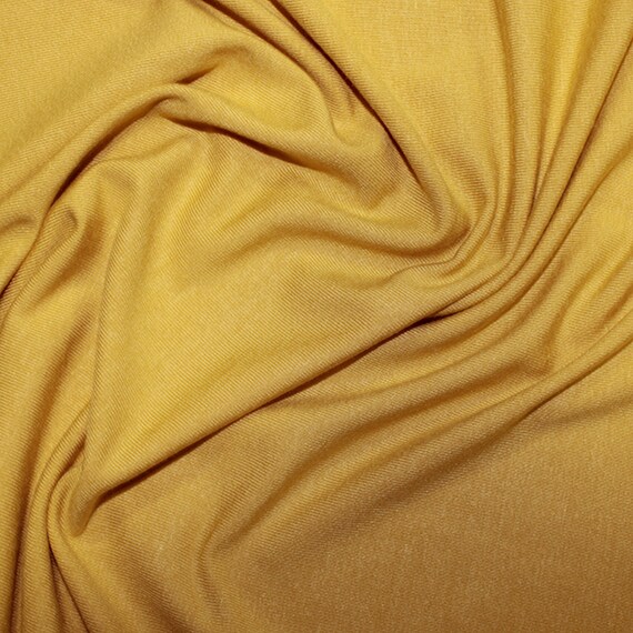 Mustard knit fabric cheap