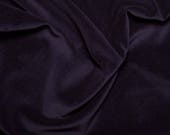 Wine Red Premium 100% Cotton Velvet Fabric Material 112cm 44 Wide 