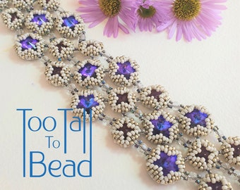 Beading Pattern - Cosmic Pebbles Bracelet - PDF Beadwork Tutorial