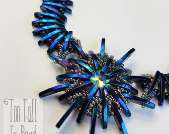 Iron Throne Necklace PDF Beading Tutorial Only