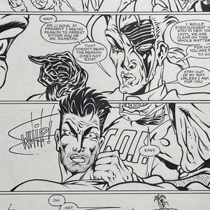 Grendel: Devil’s Legacy #12 / Pg. 21 - Original Comic Page