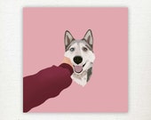 Custom Dog Portrait, Personal Pet Illustration (Digital Download)
