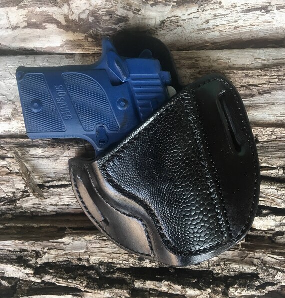 Custom Handmade Holster for SIG P938 With Ostrich Skin Etsy