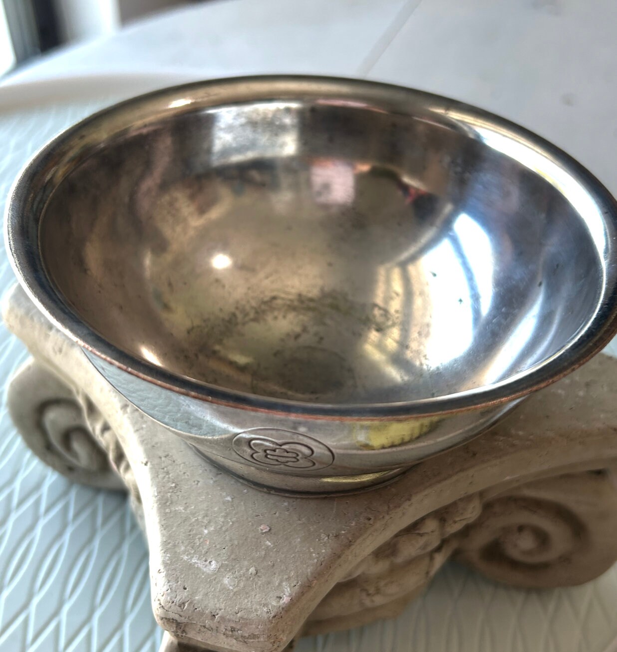 【Marlboro】 レリーフのアントルメサーバー 【シルバープレート】 Marlboro】 レリーフのアントルメサーバー 【シルバープレート】