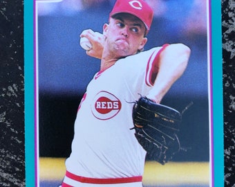 Scott Scudder - Baseball Card - 1991 - Pitcher - Reds - 642 - Professional Pitching Record