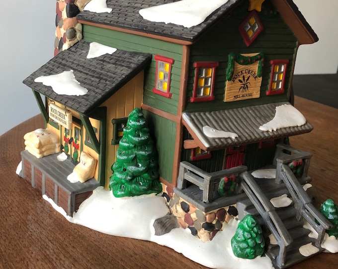 Department 56the Original Snow Villagerock Creek Mill House1998retired 1998no Boxdept 56