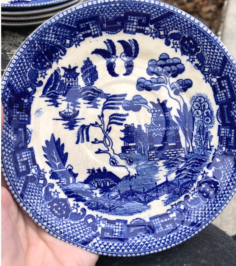 Blue willow japan - Etsy 日本