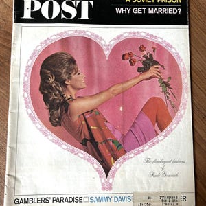 Saturday Evening Post-February 13, 1965-vintage magazine-Vintage Advertisements-