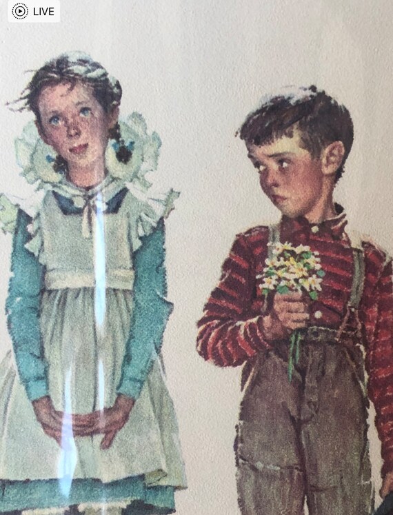 ノーマン ロックウェル - プリント - Mat Mates Inc - 12 x 12 - 2 人