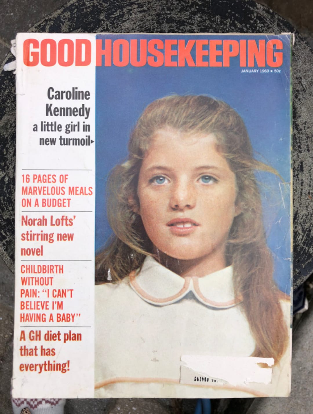 Good Housekeeping-january 1969-magazine-caroline Kennedy-a Little