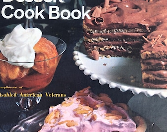 Pillsburys Bake Off Dessert Cook Book - Hardback - Used - Published in 1971 - 144 pages - Dessert Cookbook