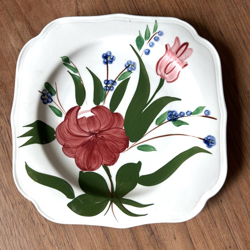 Blue Ridge Plates - Etsy