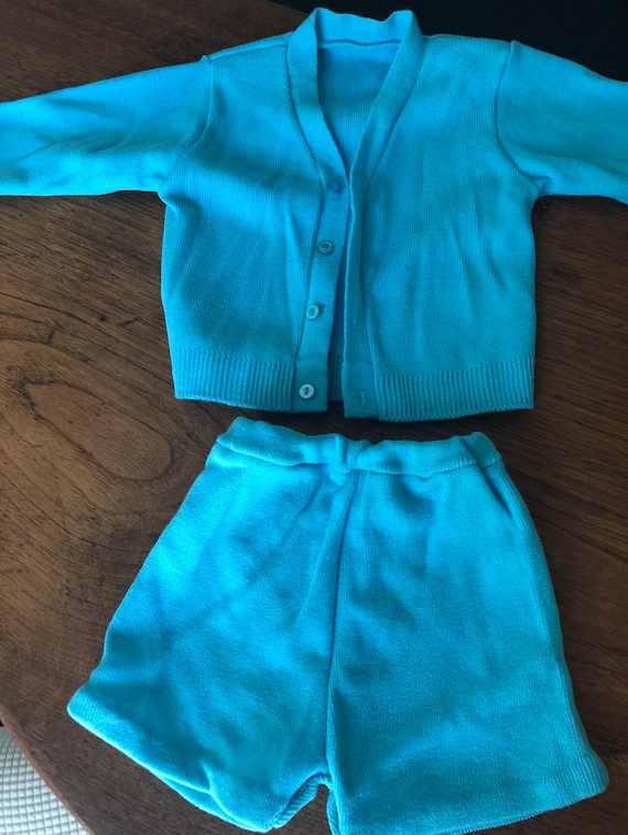 baby boys knit outfit Gem