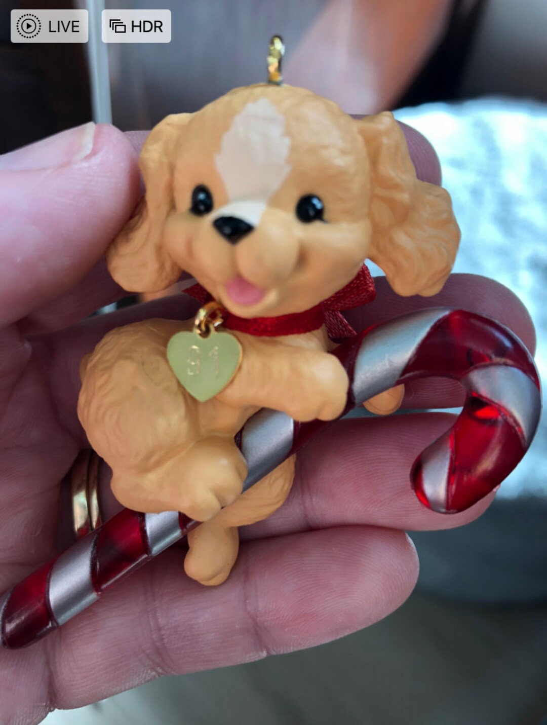 Puppy Lovehallmarkkeepsake Ornamentdated 1991first in the Puppy Love Seriesbrass Dog Tag