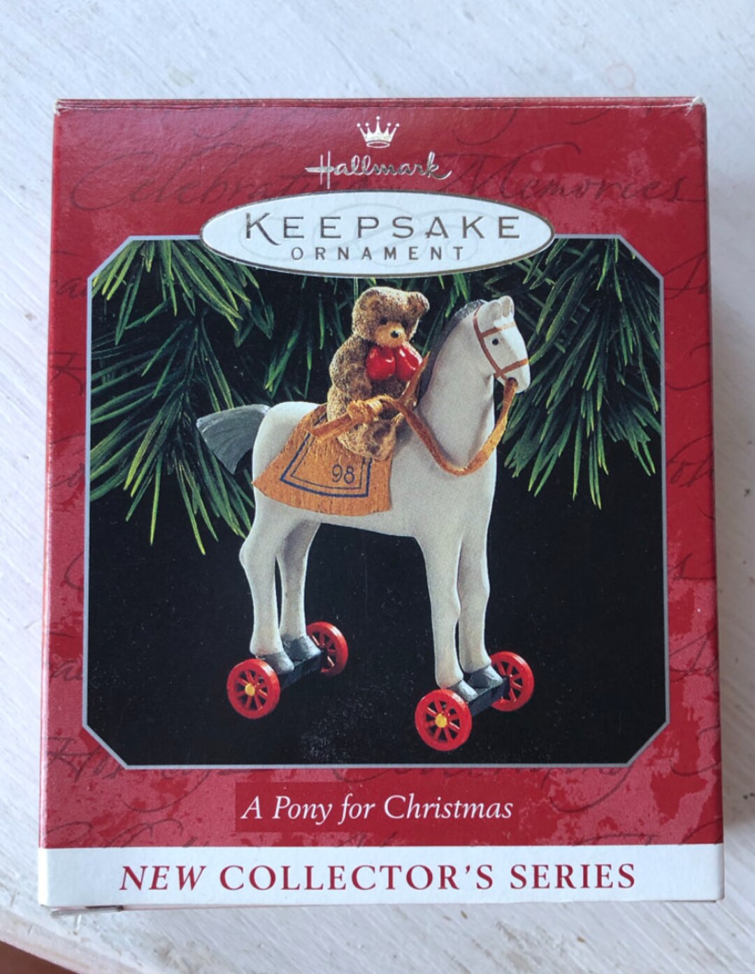 A Pony for Christmas Collectors Series Hallmark Keepsake Etsy