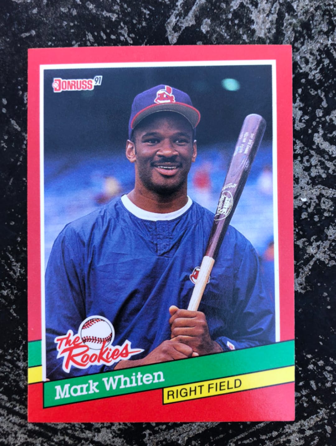 Mark Whiten Baseball Card the Rookies 1991 Right Field - Etsy