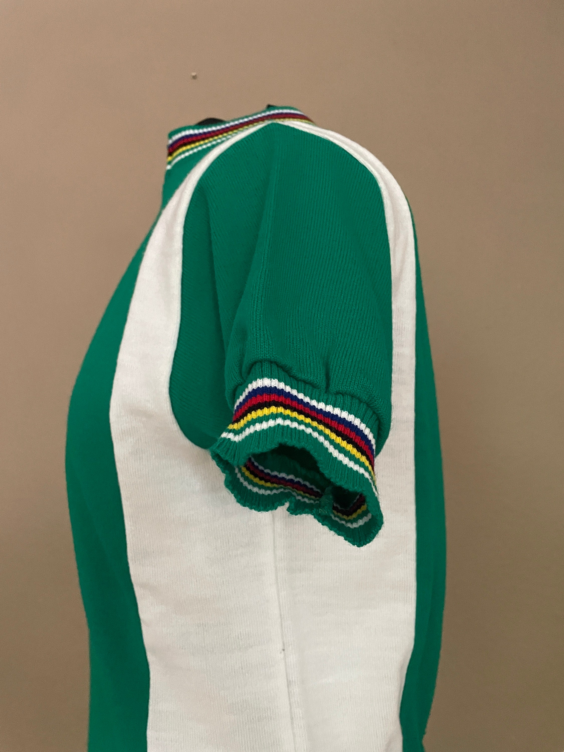VINTAGE Maillot cycliste UNICO GORRON Cycles CHAN-TSIN Tricot du Rocher
