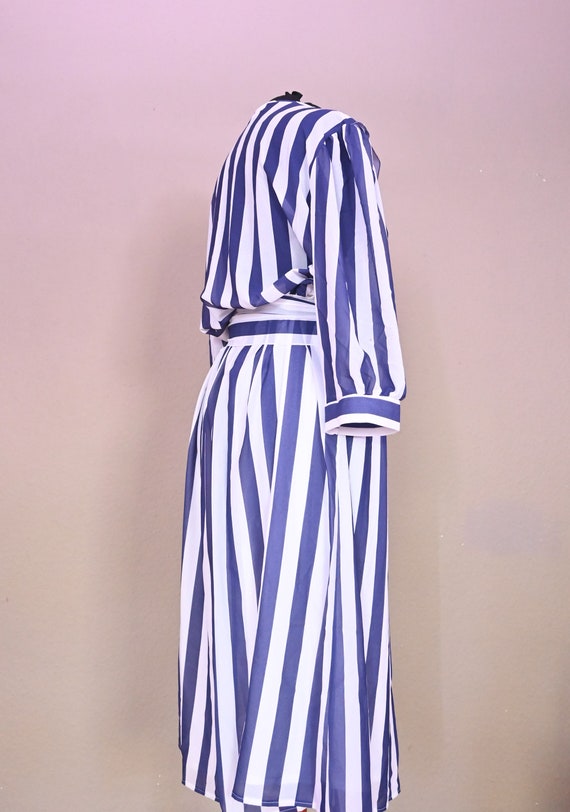 Vintage Kleid 80er KATI of Finland Matrosenkleid … - image 5