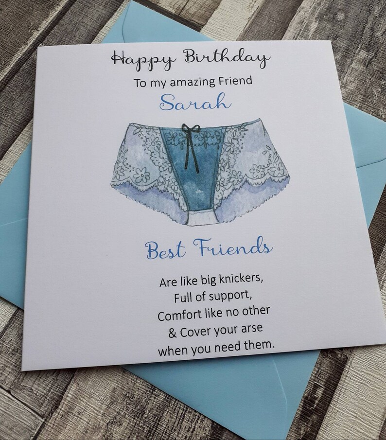 Handmade Birthday Card Friend Birthday Card Best Friend Etsy UK