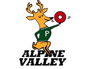 Alpine Valley Lope Sticker