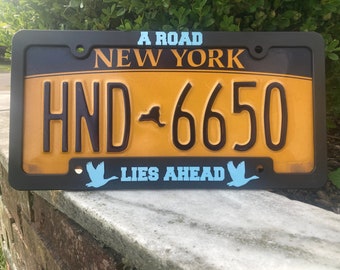 Goose License Plate Frame - Tumble