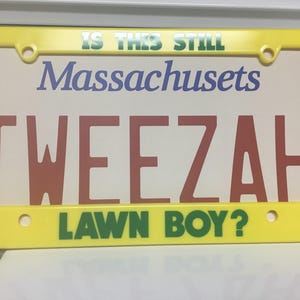 Lawn Boy / PHlSH /  License Plate Frame