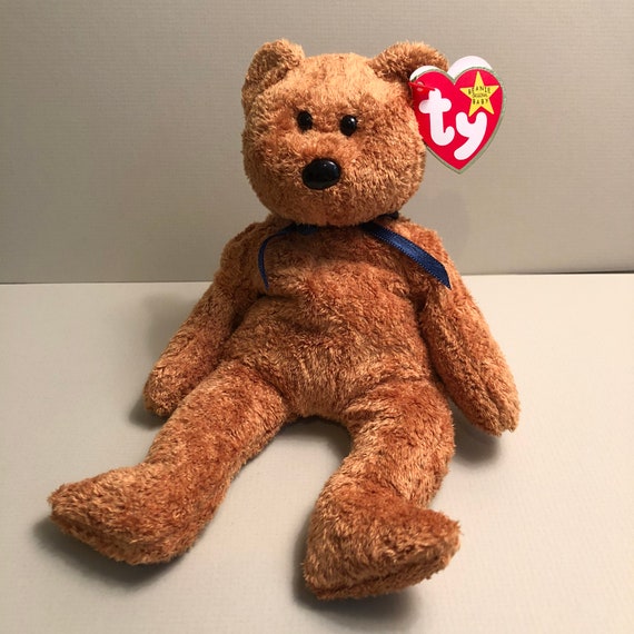 fuzz bear beanie baby