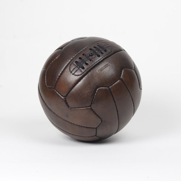 Ballon de football vintage années 1950