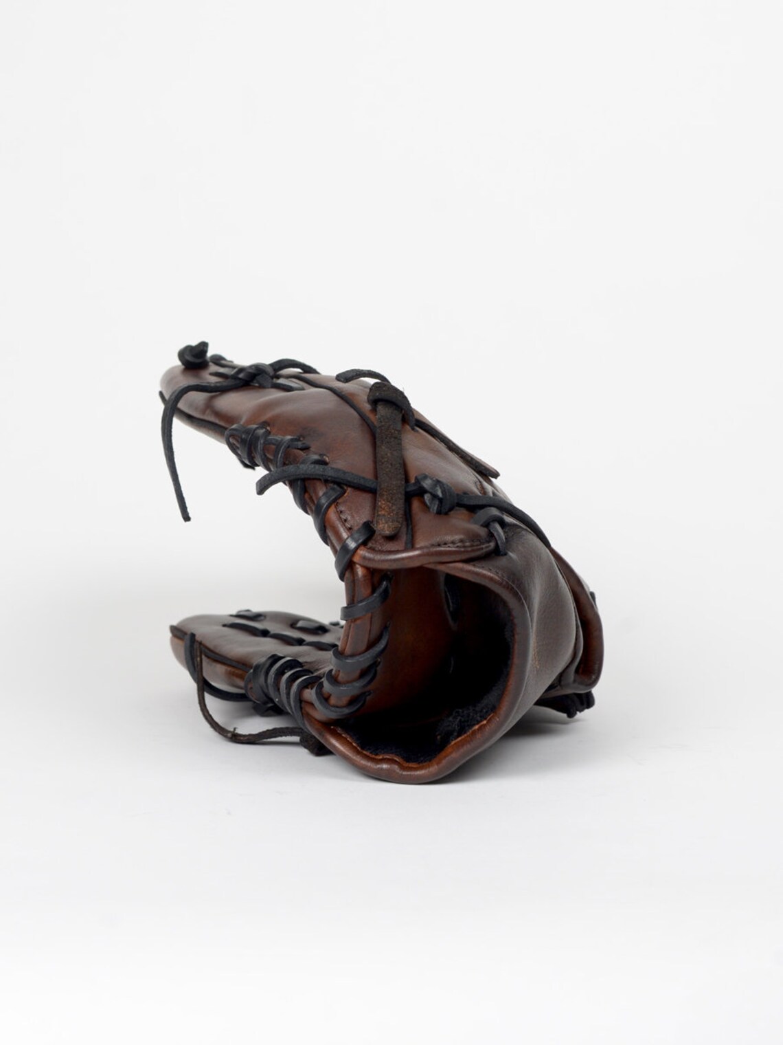 Vintage Leather Baseball Glove Etsy