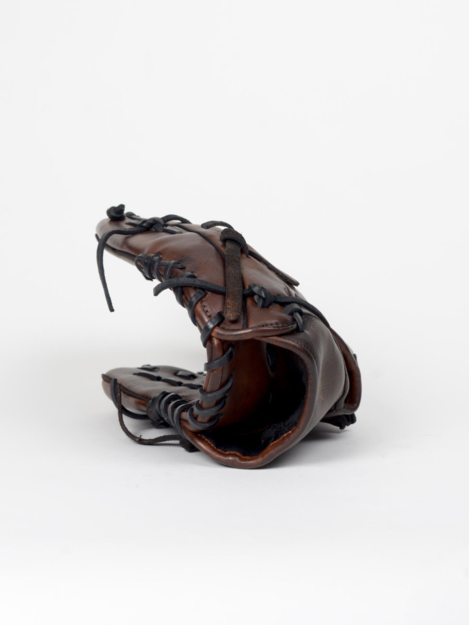 Vintage Leather Baseball Glove Etsy