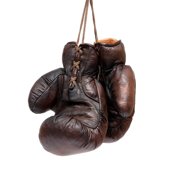 Boxing Gloves Retro Boxing Gloves Boxing Accessories Vintage Boxing Gloves Brown Boxing Gloves Bulgarian Boxing Gloves Boxing Gear