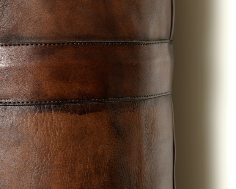 Pro Vintage Leather Punching Bag Brown Etsy