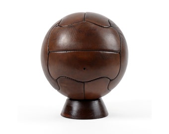Vintage Leather Duplo T 1950's Soccer Ball