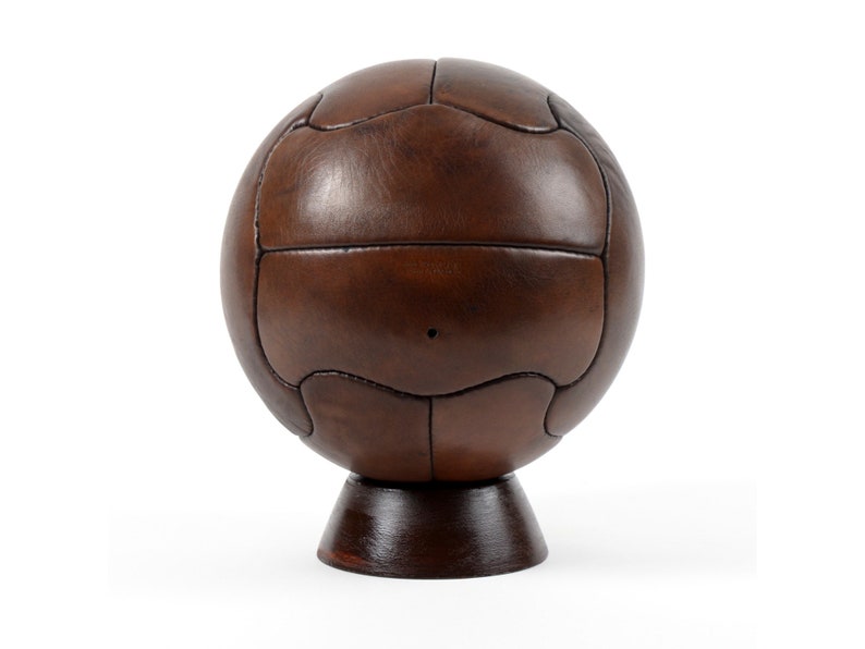 Vintage Leather Duplo T 1950's Soccer Ball image 1