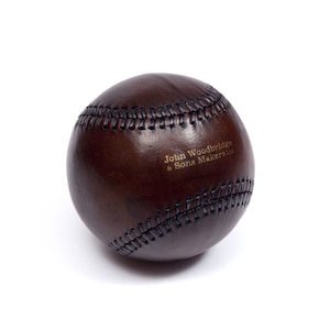 Vintage Leather Baseball image 1