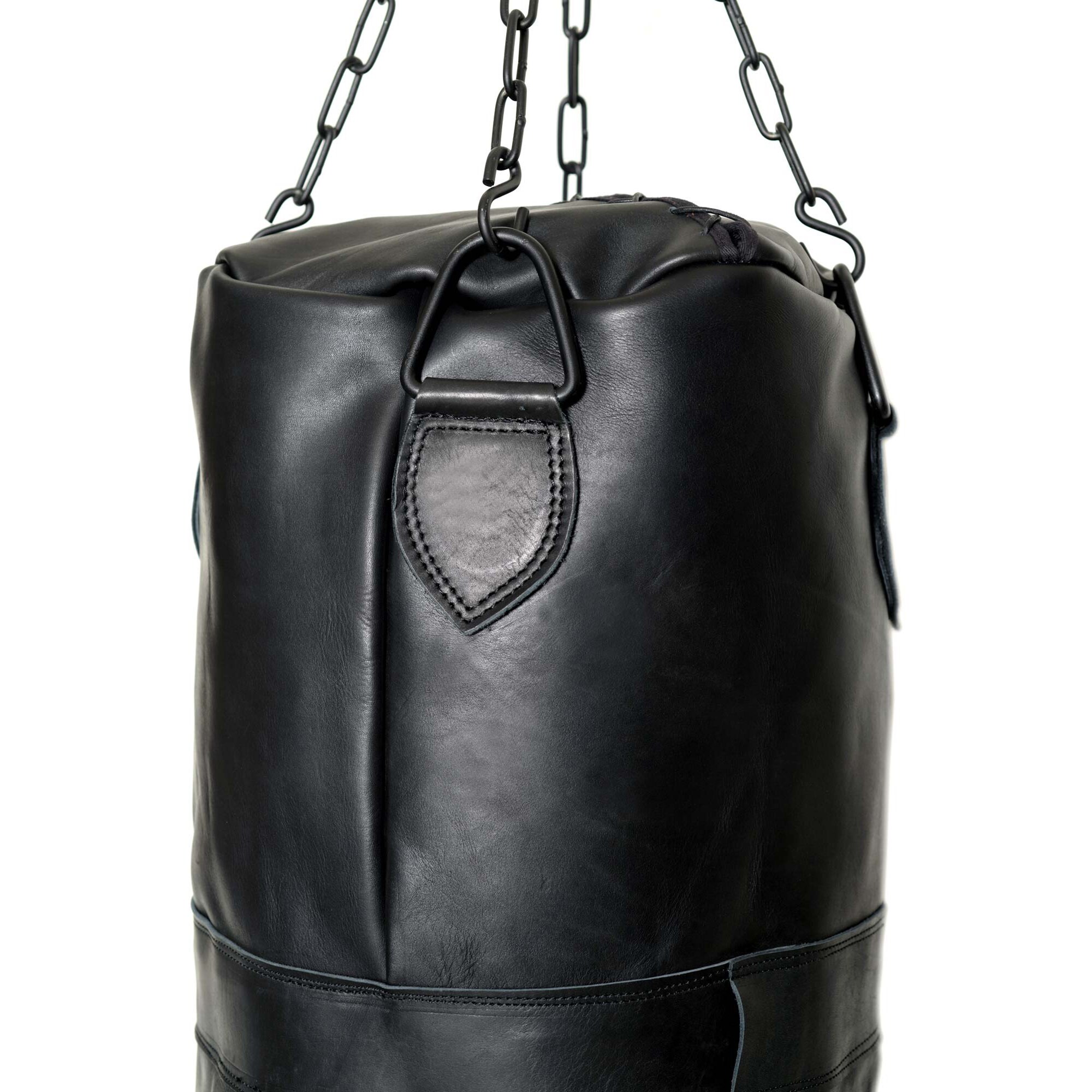 【公式ショップ】 Pro Vintage Leather Punching Bag - Black - Etsy バッグ