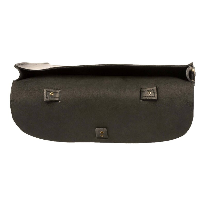Made in Paris Leather Briefcase Black