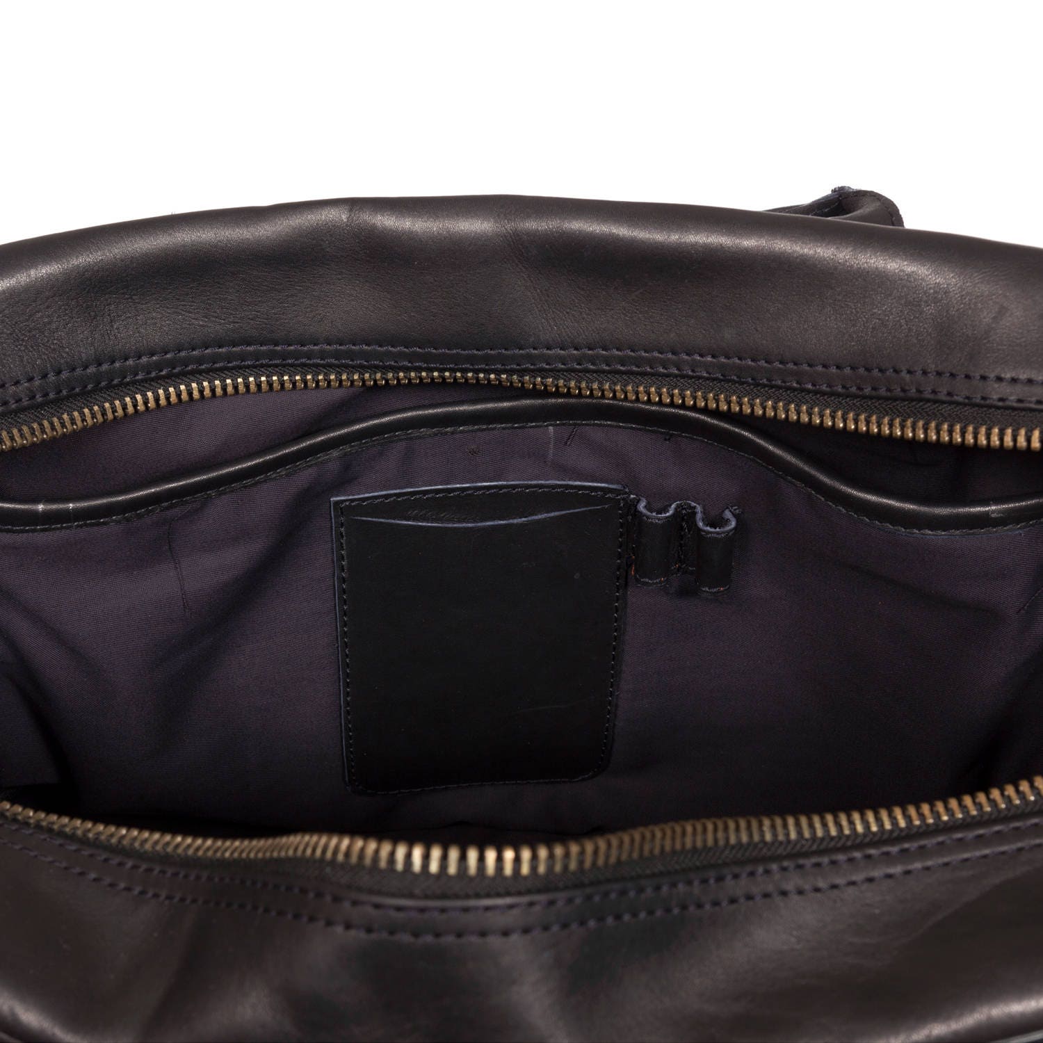 Vintage Leather Computer Bag 15 Black Etsy