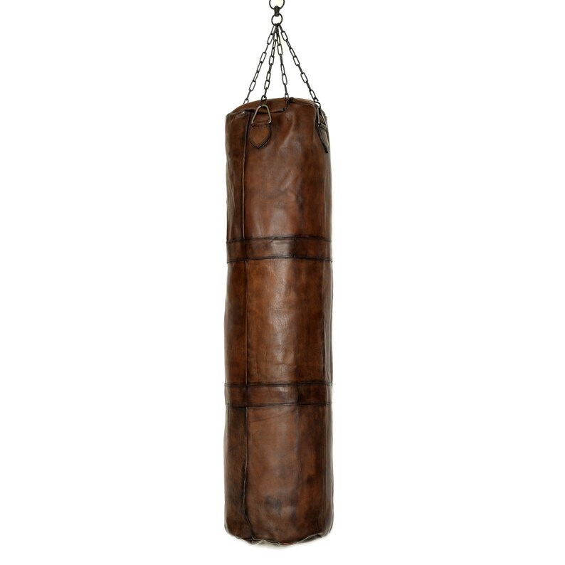 Vintage Leather Punching Bag 1.5m Etsy