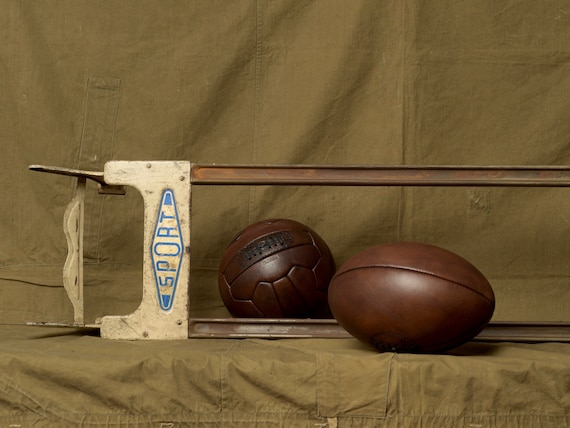 本革ラグビーボール ヴィンテージレザー 1940 年代 ラグビーボール - Etsy 日本