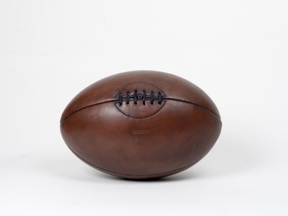 ヴィンテージレザー 1940 年代 ラグビーボール - Etsy 日本