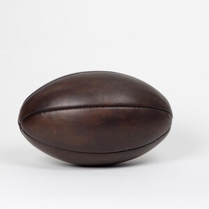 Vintage Leather 1920s Rugby Ball - Etsy