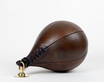 Vintage Leather Speed Bag