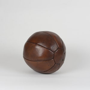 Vintage Leather Medicine Ball 5 kg