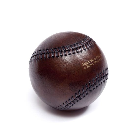 Balle de base ball 100% cuir vintage. By All Sport Vintage