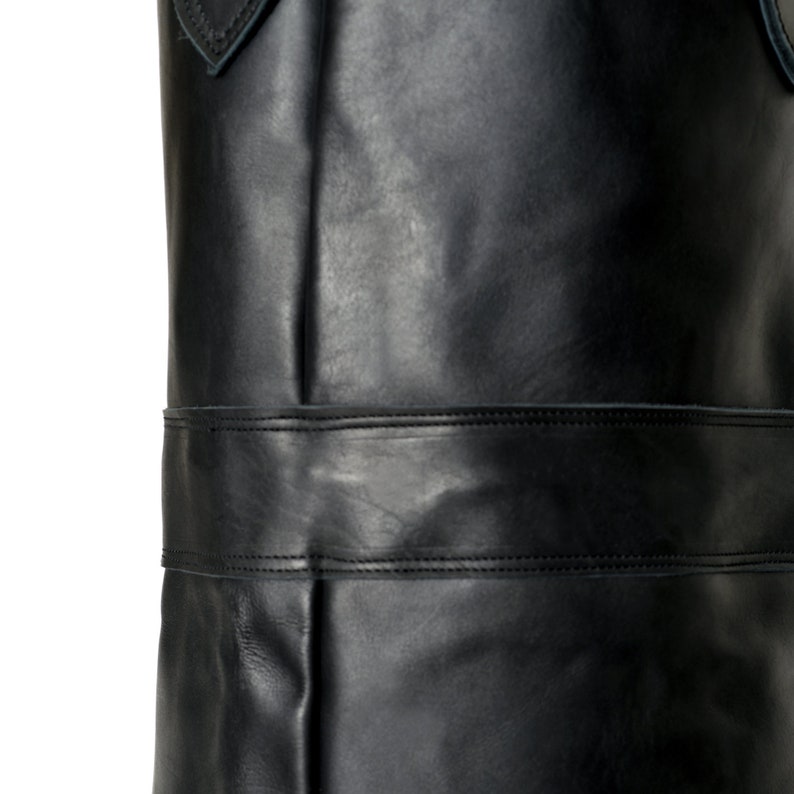 Pro Vintage Leather Punching Bag Black - Etsy